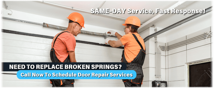 Broken Garage Door Spring Lynnwood WA